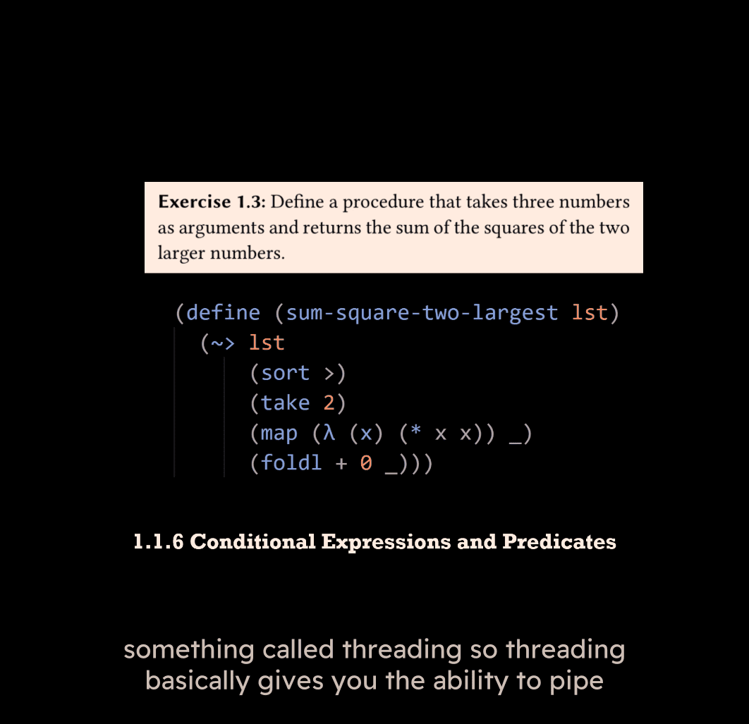 threading
